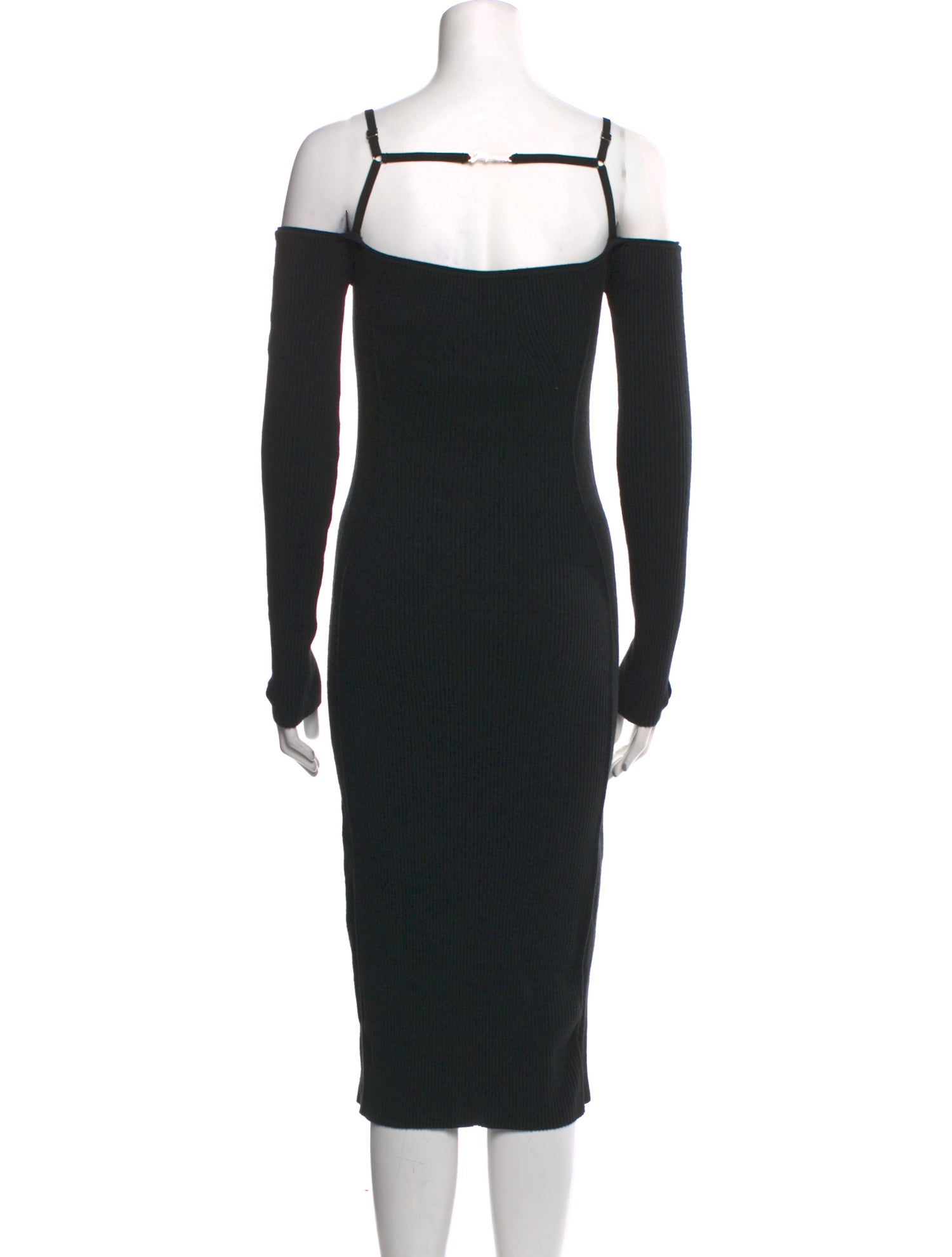 Jacquemus Square Neckline Knee-Length Dress